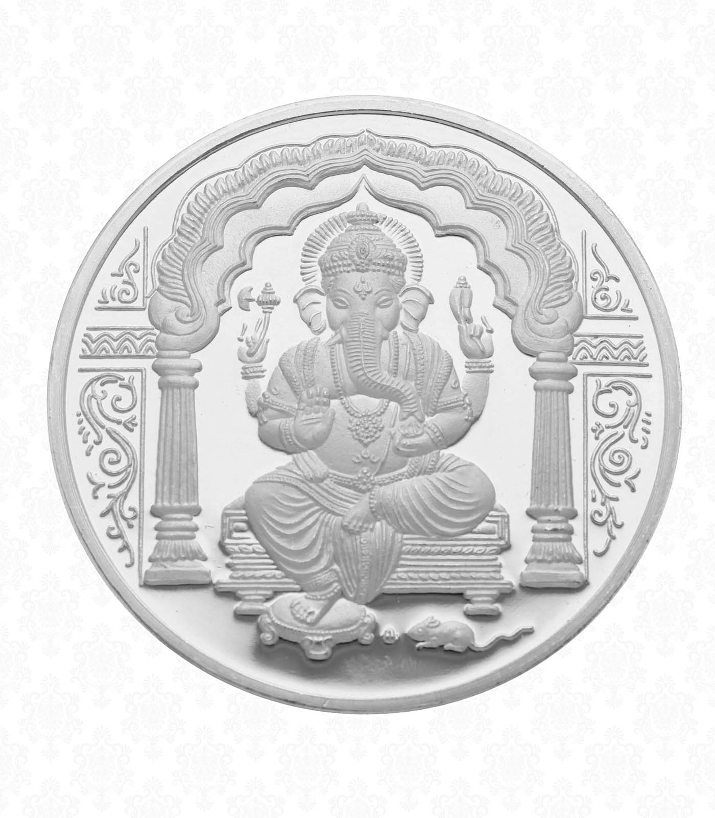 Silver Ganpati Coin 15GM