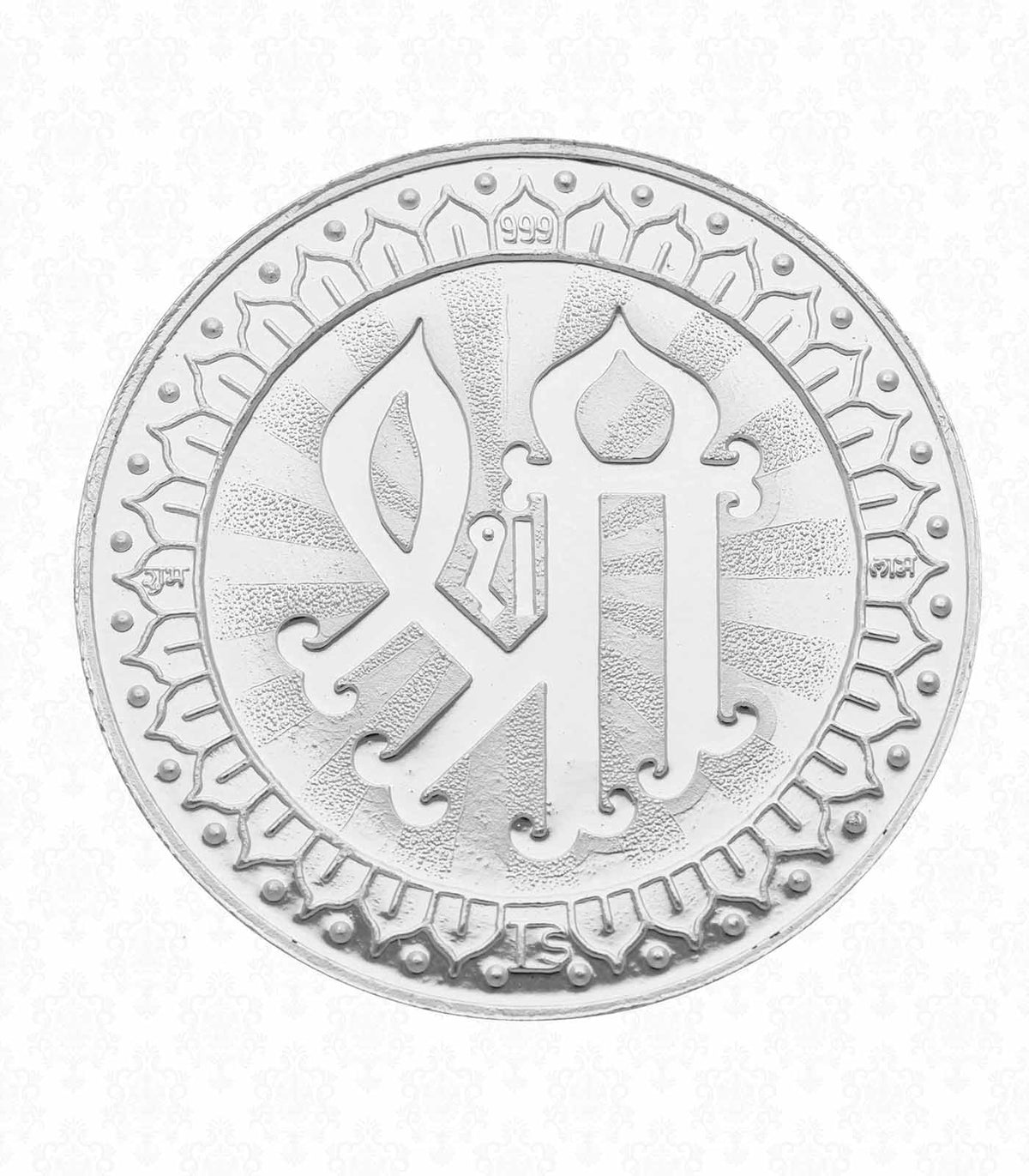 Silver Laxmi Coin 100GM