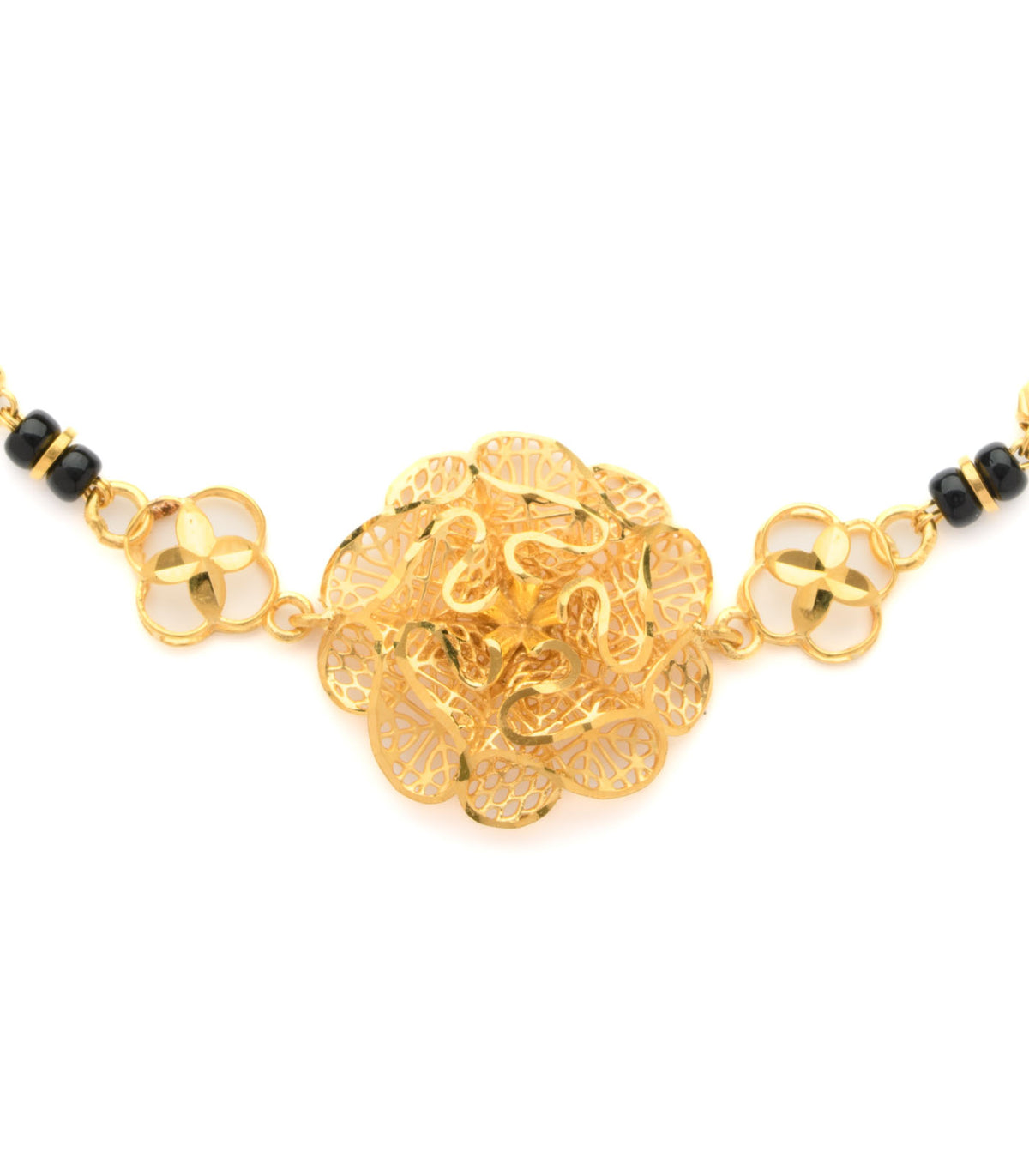 Striking Floral Mangalsutra Bracelet