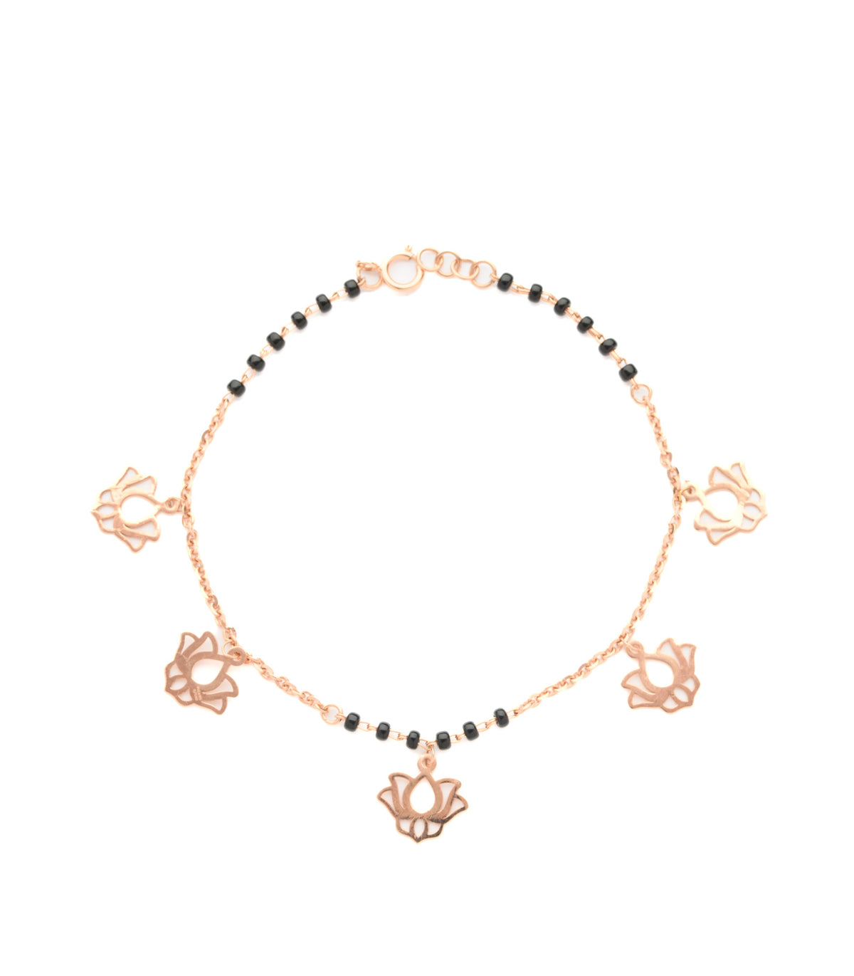 Swing Lotus Mangalsutra Bracelet