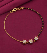 Trinity Blossom Mangalsutra Bracelet