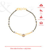 Swinging Loop Mangalsutra Bracelet