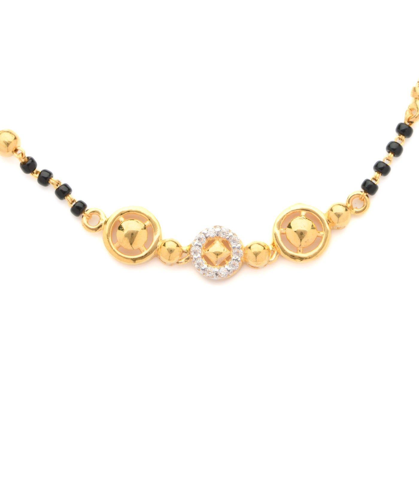 Trio Orb Mangalsutra Bracelet