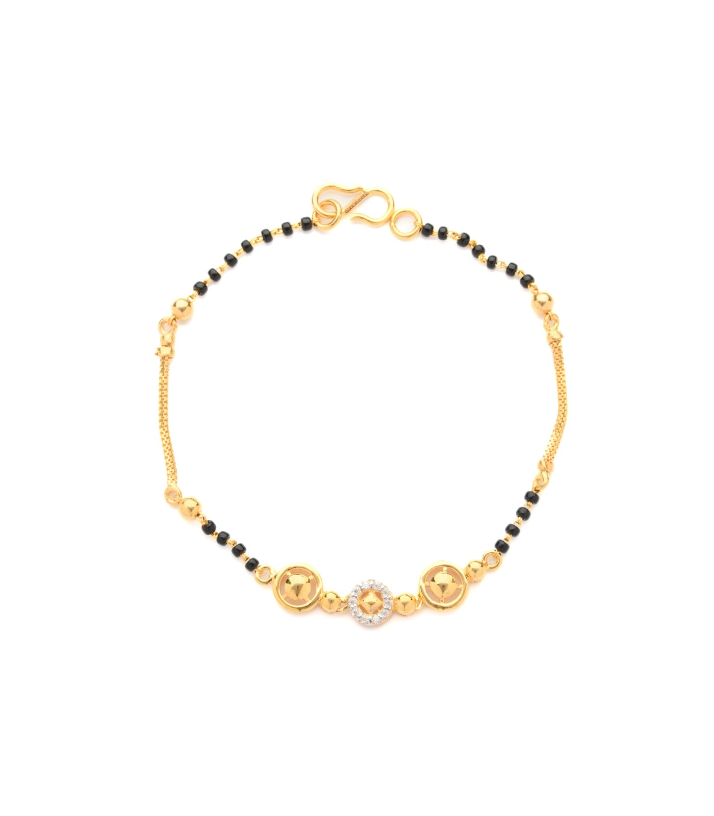 Trio Orb Mangalsutra Bracelet