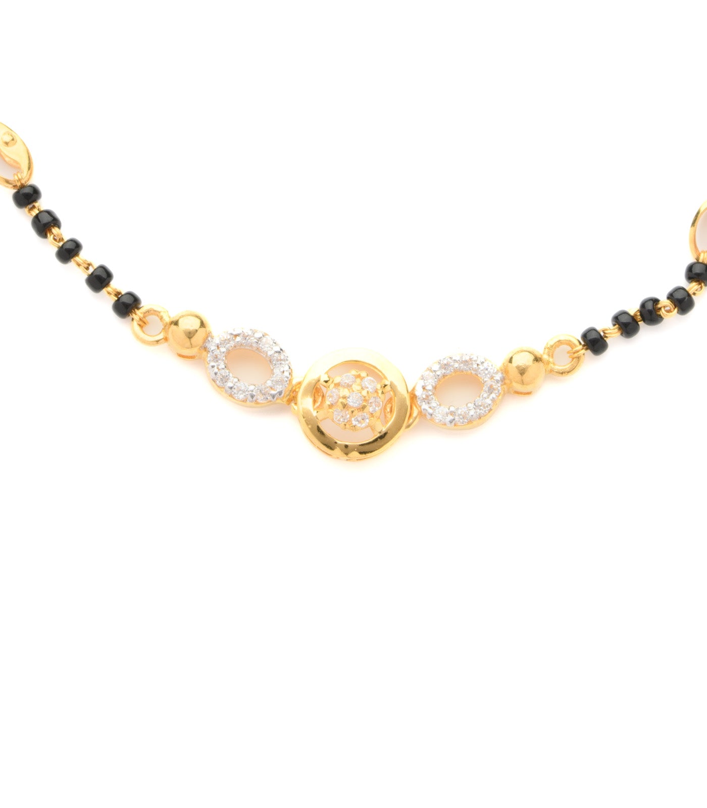 Elegant Stud Mangalsutra Bracelet