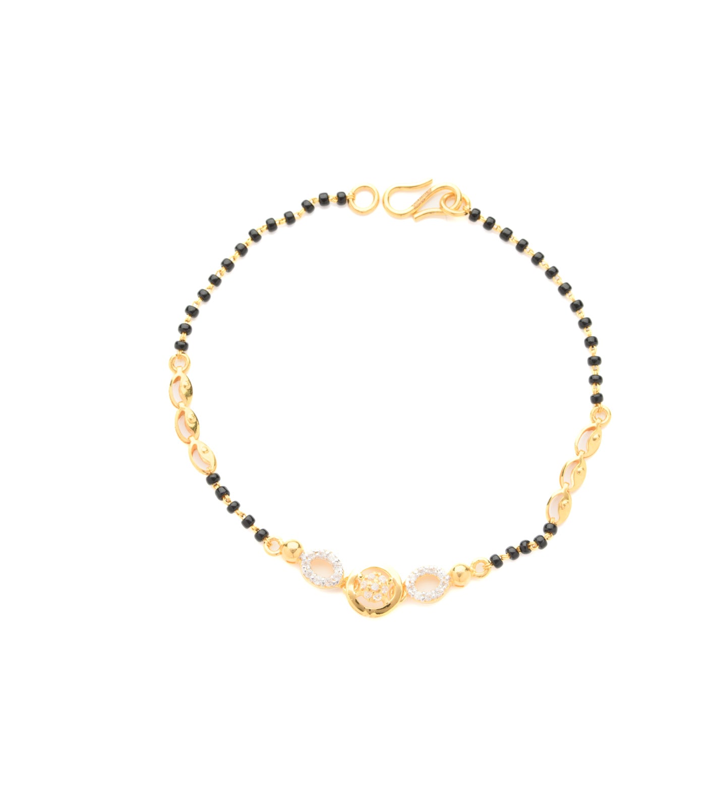 Elegant Stud Mangalsutra Bracelet