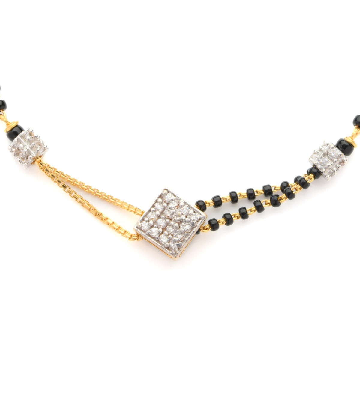 Dangling Pattern Mangalsutra Bracelet