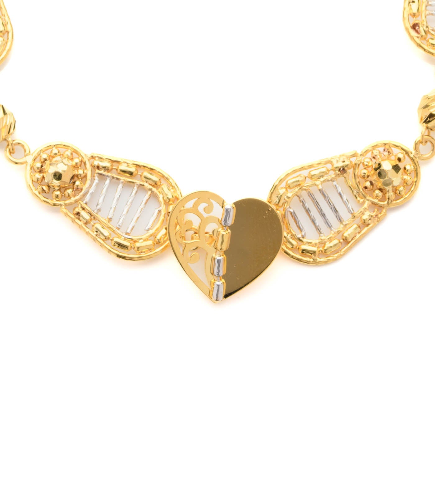 Sleek Open Heart Bracelet