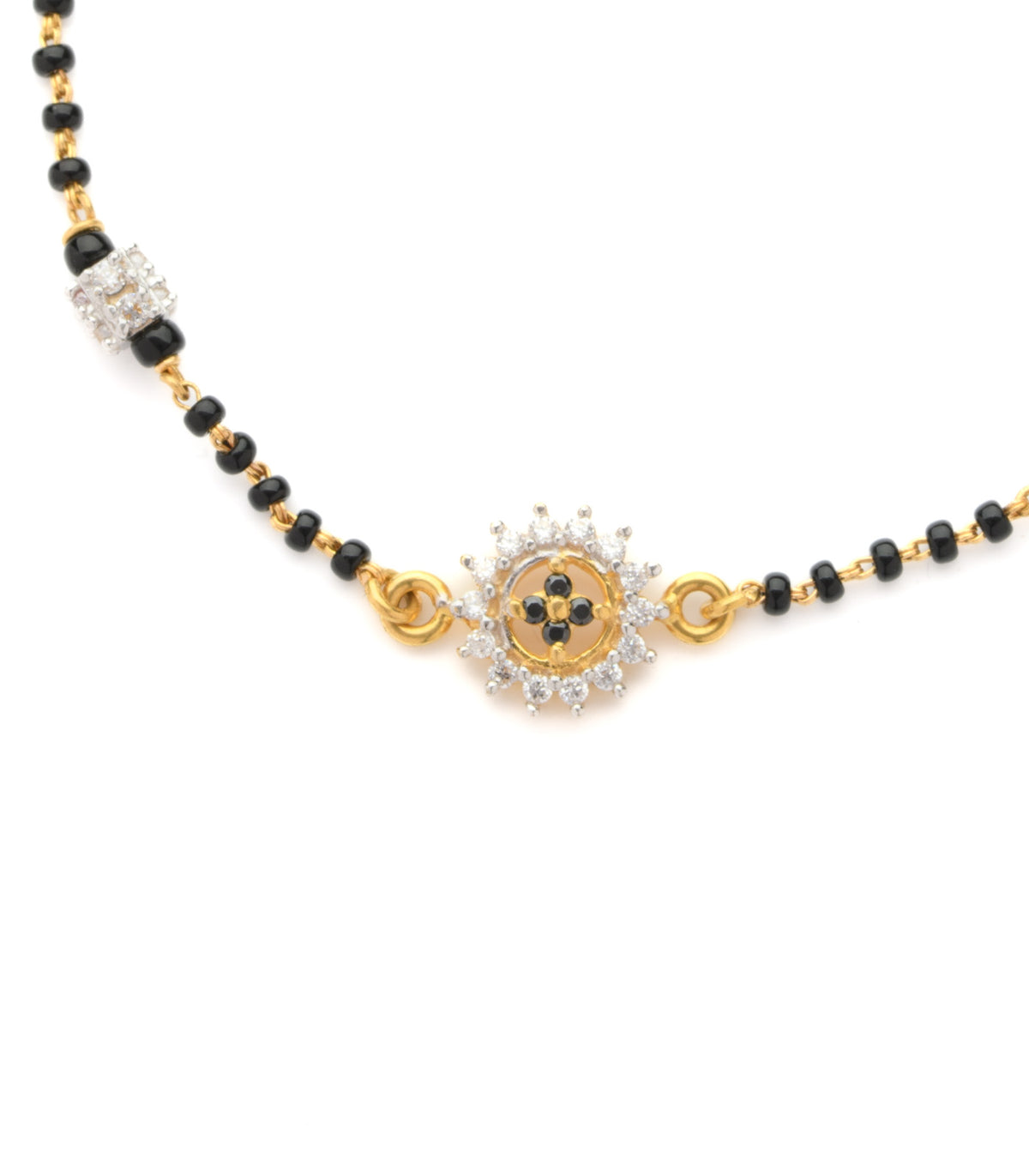 Sun Pendant Mangalsutra Bracelet