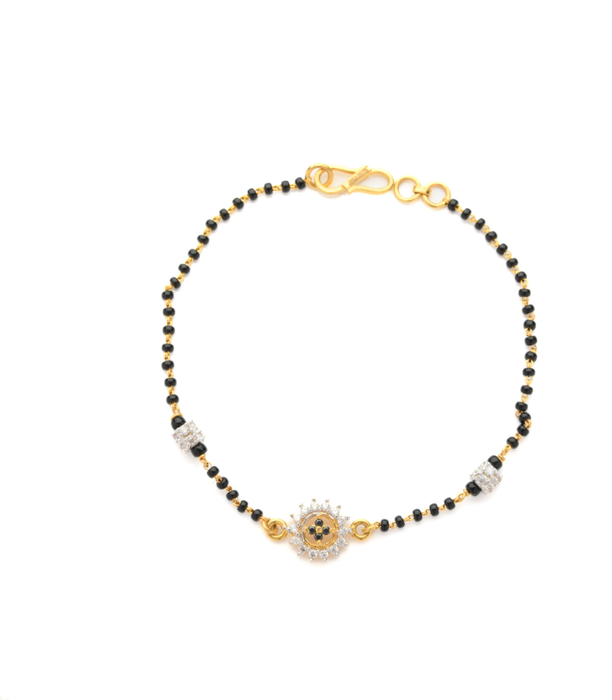 Sun Pendant Mangalsutra Bracelet