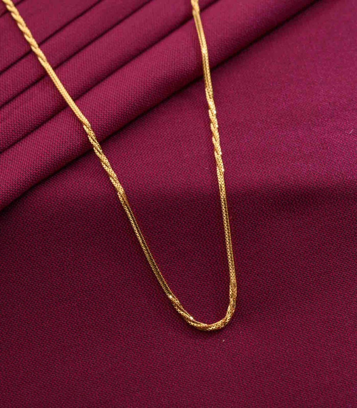 Minimal Twist chain, gold rope chain, 22k gold chain, gold rope chains, gold cross chain