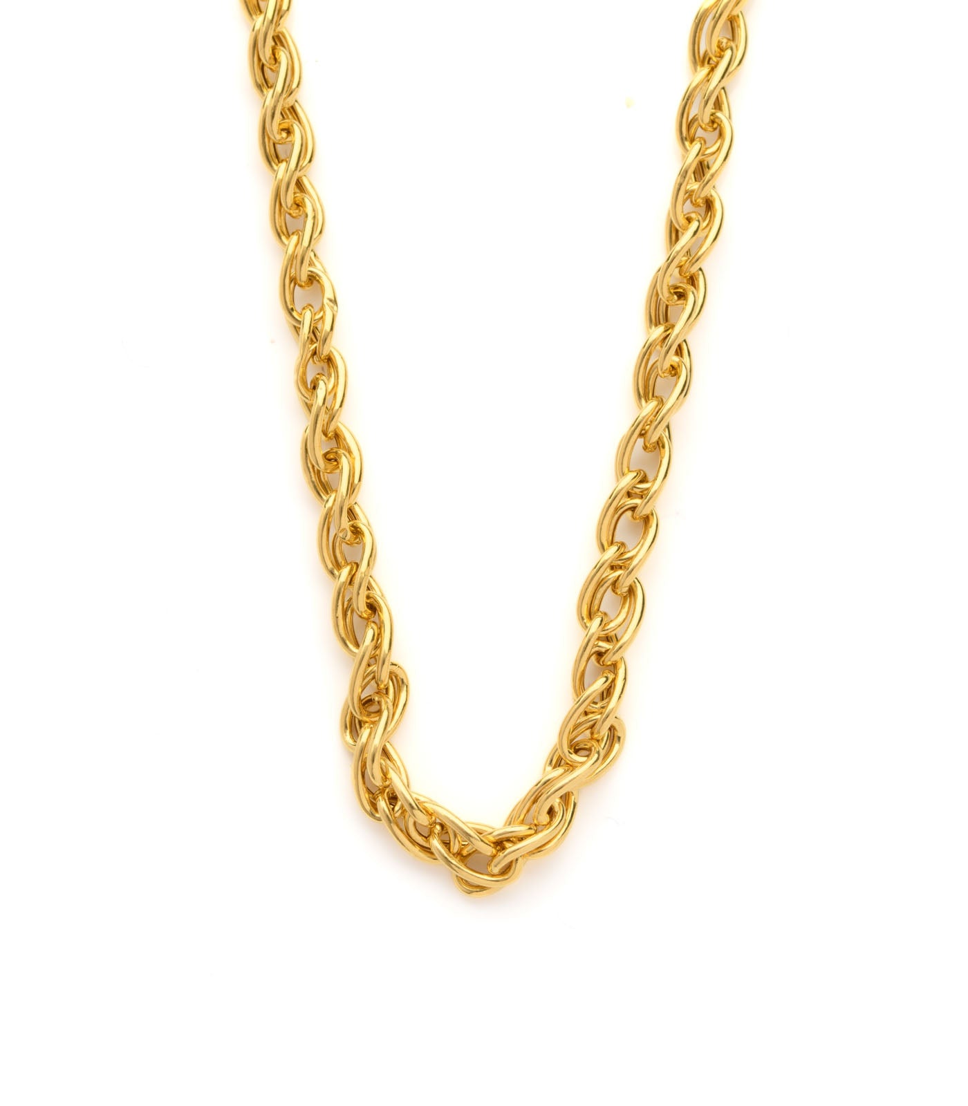 Swirl Gold chain