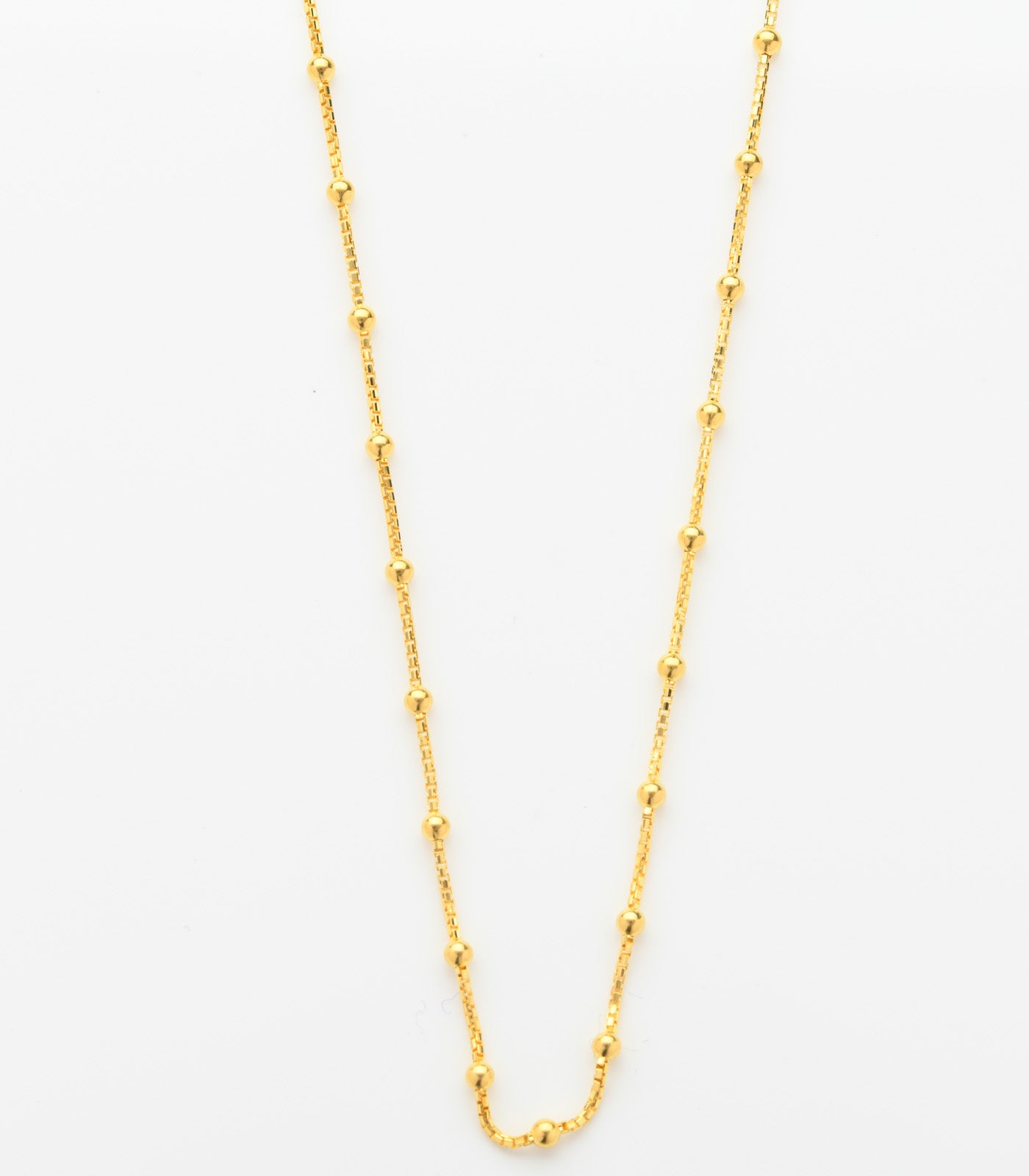 Graceful beaded chain