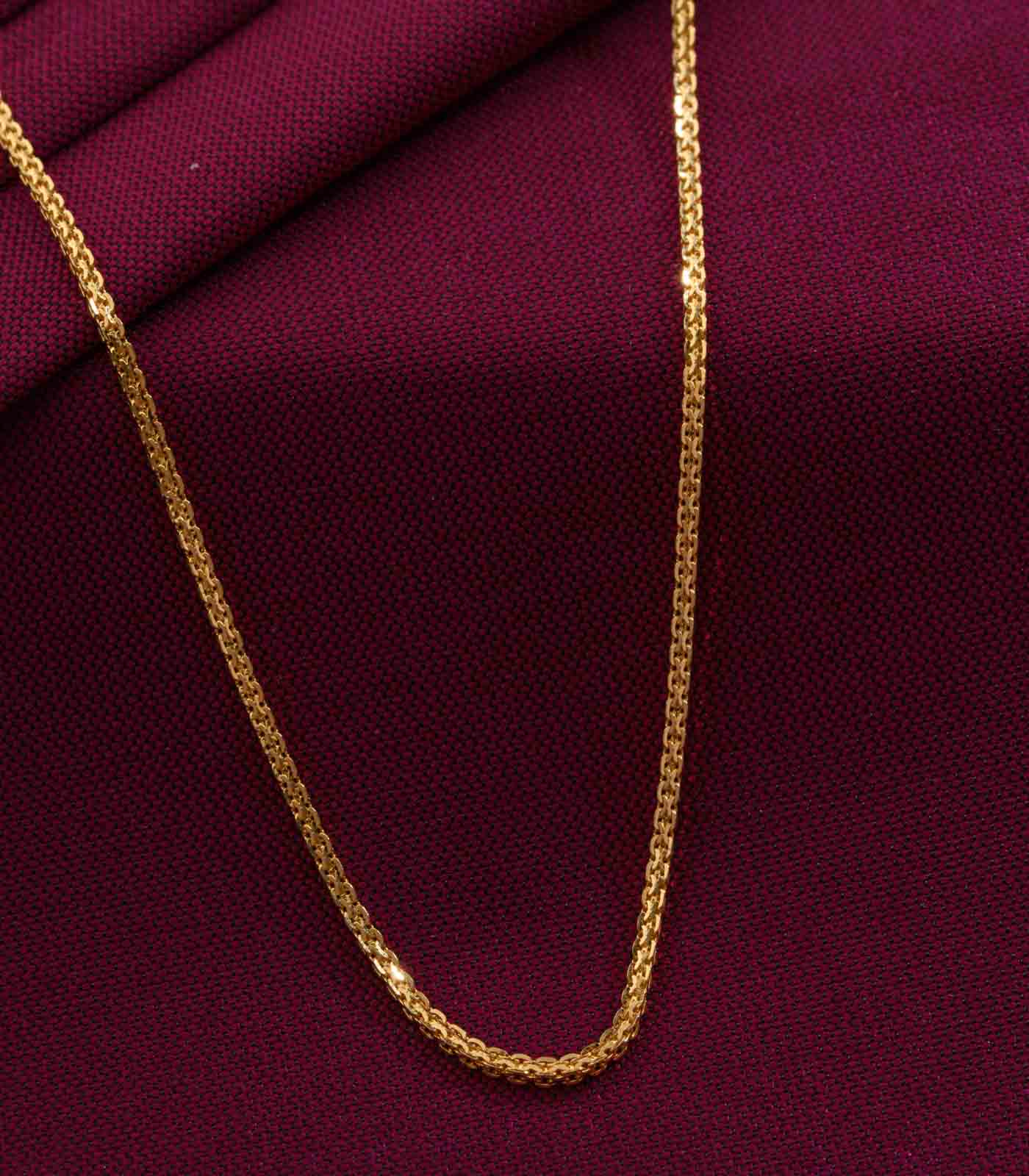 Zig- Zag Golden Chain