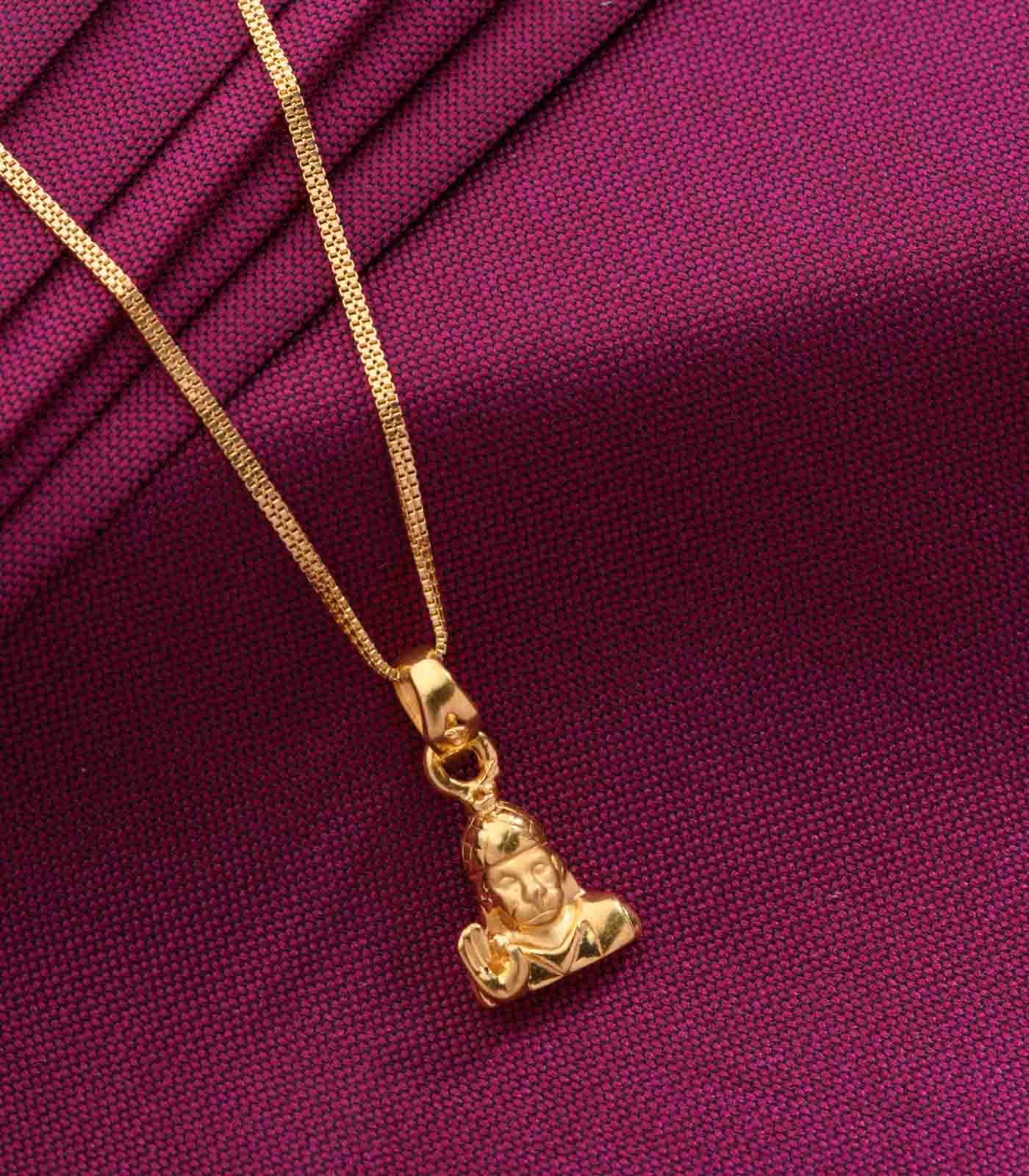 Hanuman Gold Chain Pendant