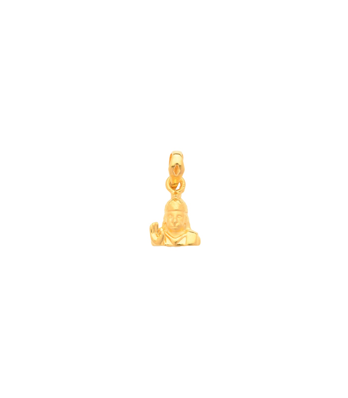 Hanuman Gold Chain Pendant