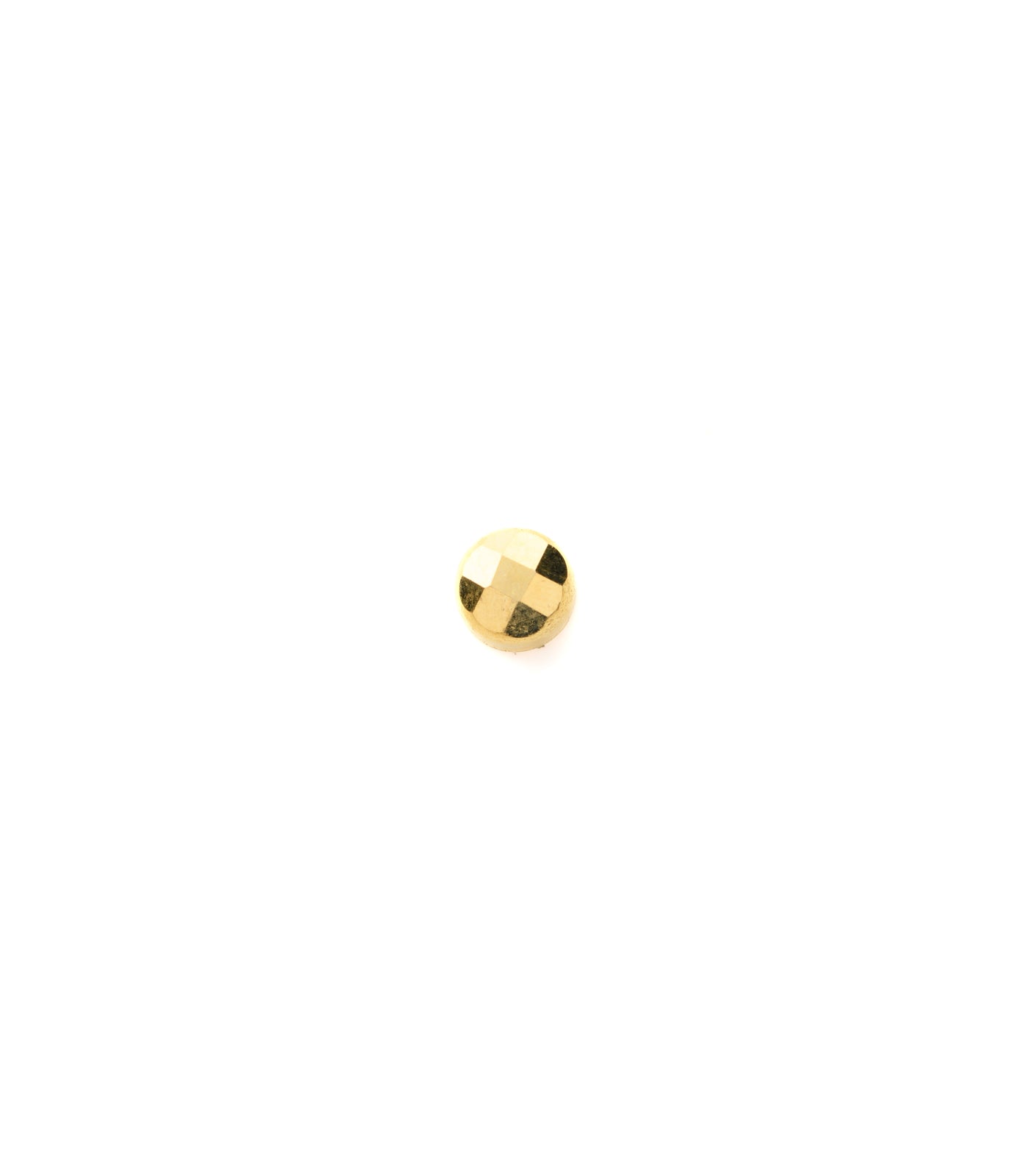 Single Stud Gold Nose Pin