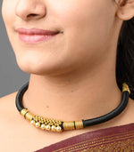 Black Thread Goph Necklace