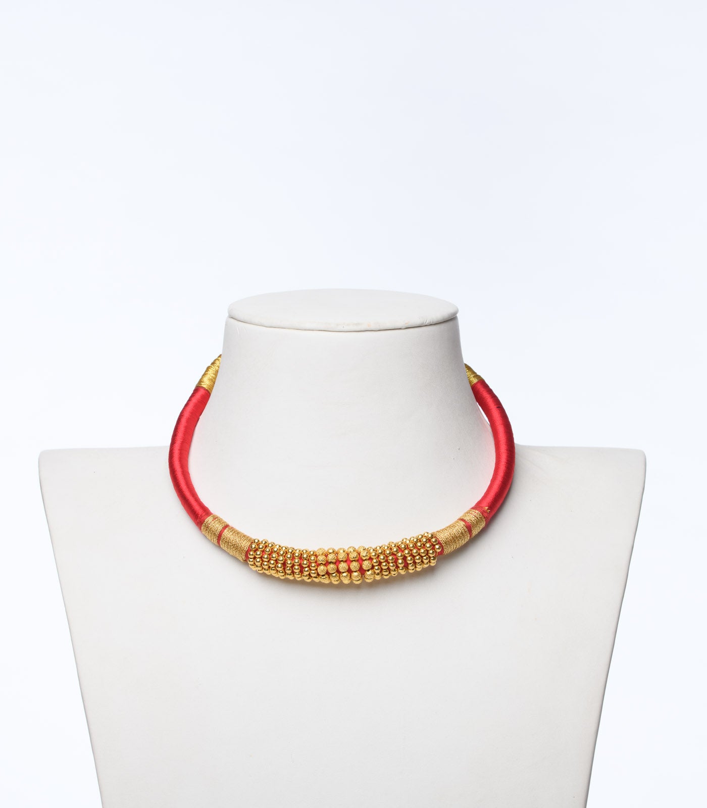 Sun Color Thread Goph Necklace