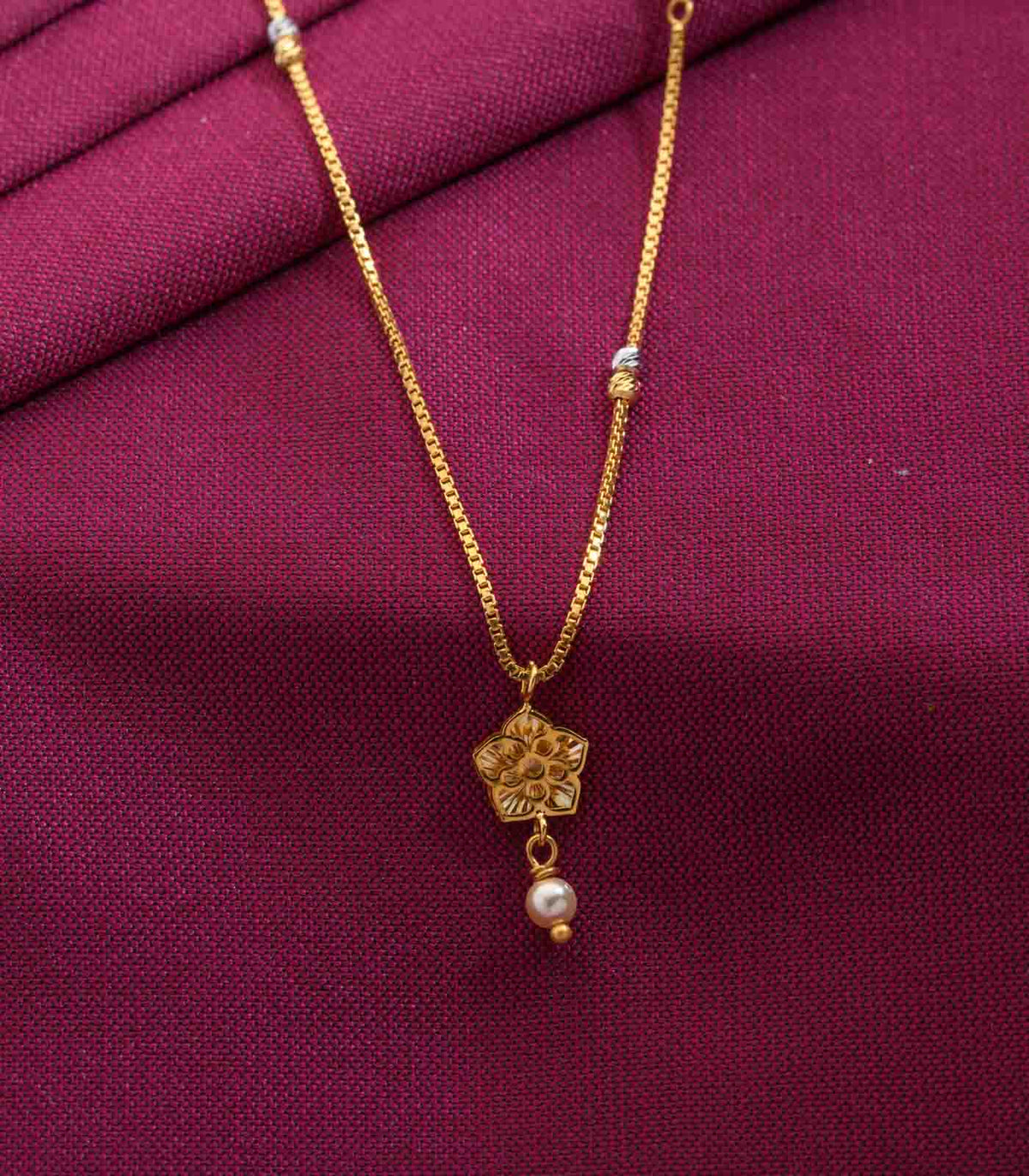 Classic Gold Blossom Necklace