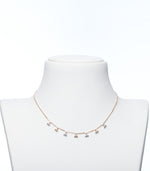 Triangle Gemstones Necklace