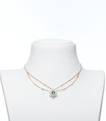 Royal Green Gem Necklace