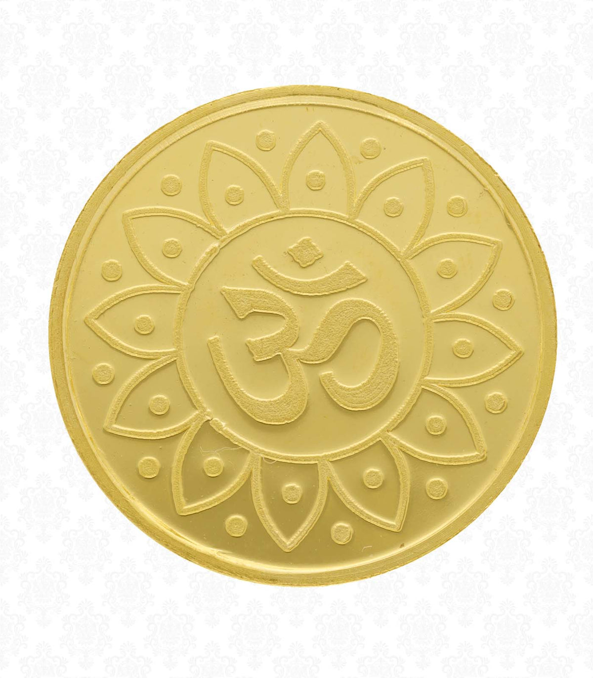 Gold Ganpati Coin-0.5GM