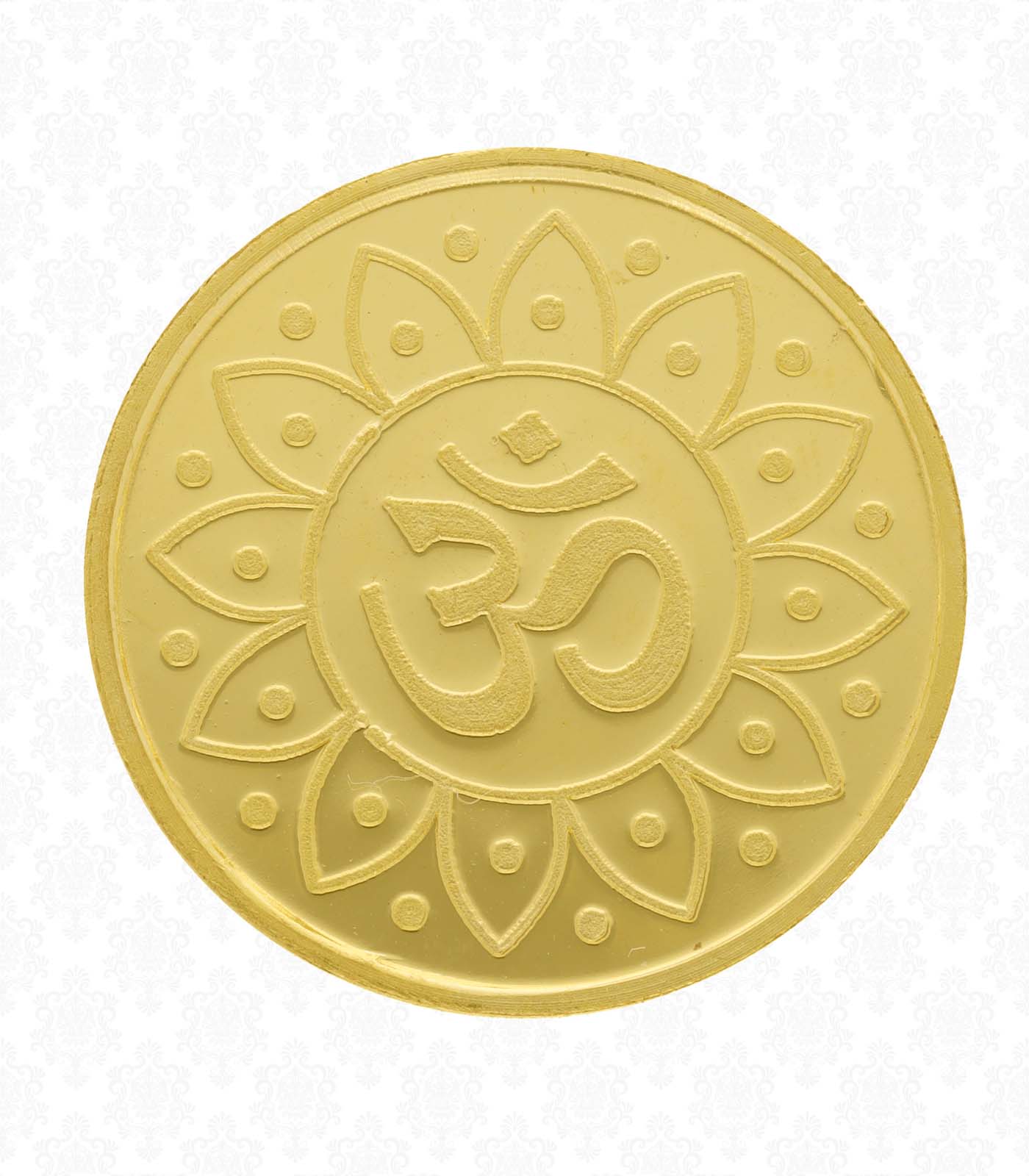 Gold Ganpati Coin-3GM