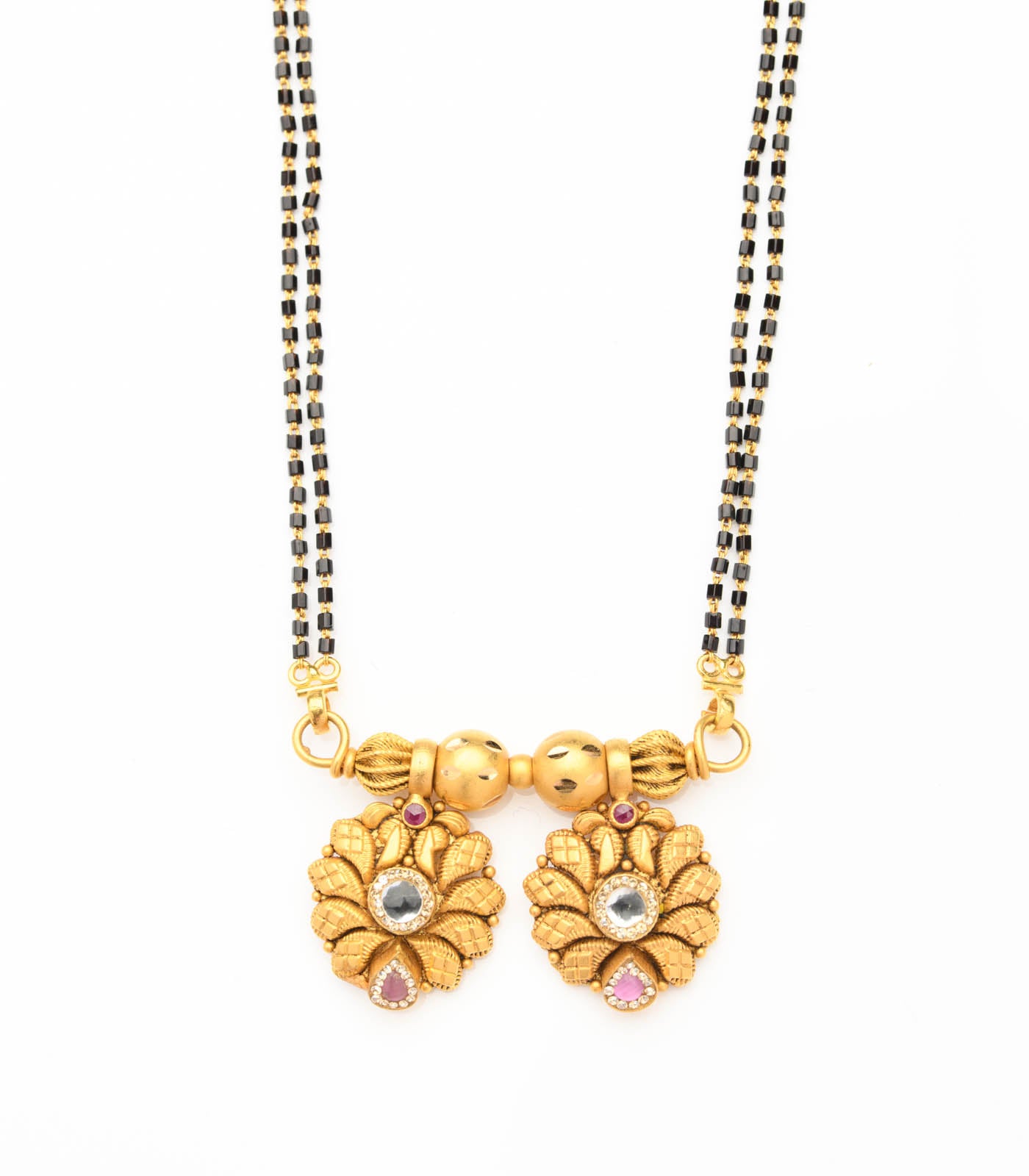 Floral bloom Mangalsutra