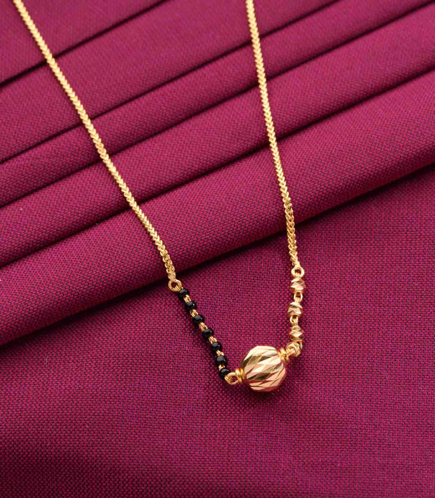 Orb pendant Mangalsutra