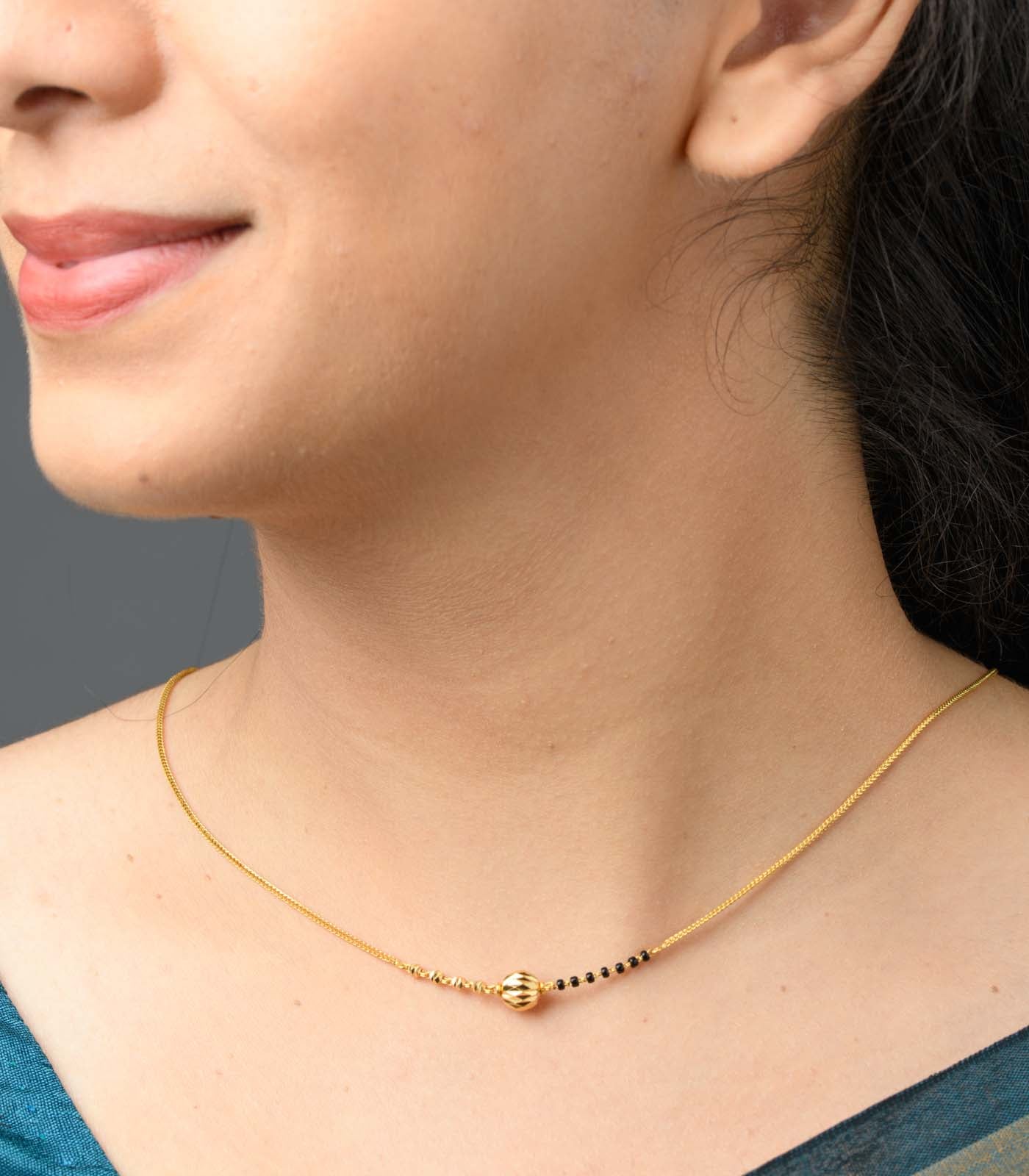 Orb pendant Mangalsutra