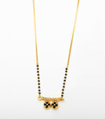 Black beaded dorla Mangalsutra