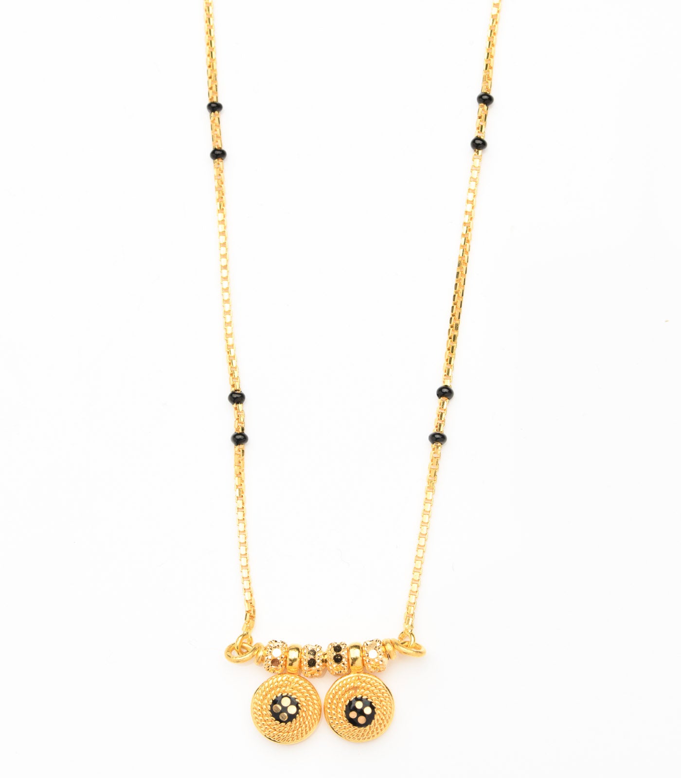 Black beads waati Mangalsutra