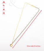 Loop single beaded Mangalsutra