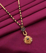 Double flower Mangalsutra