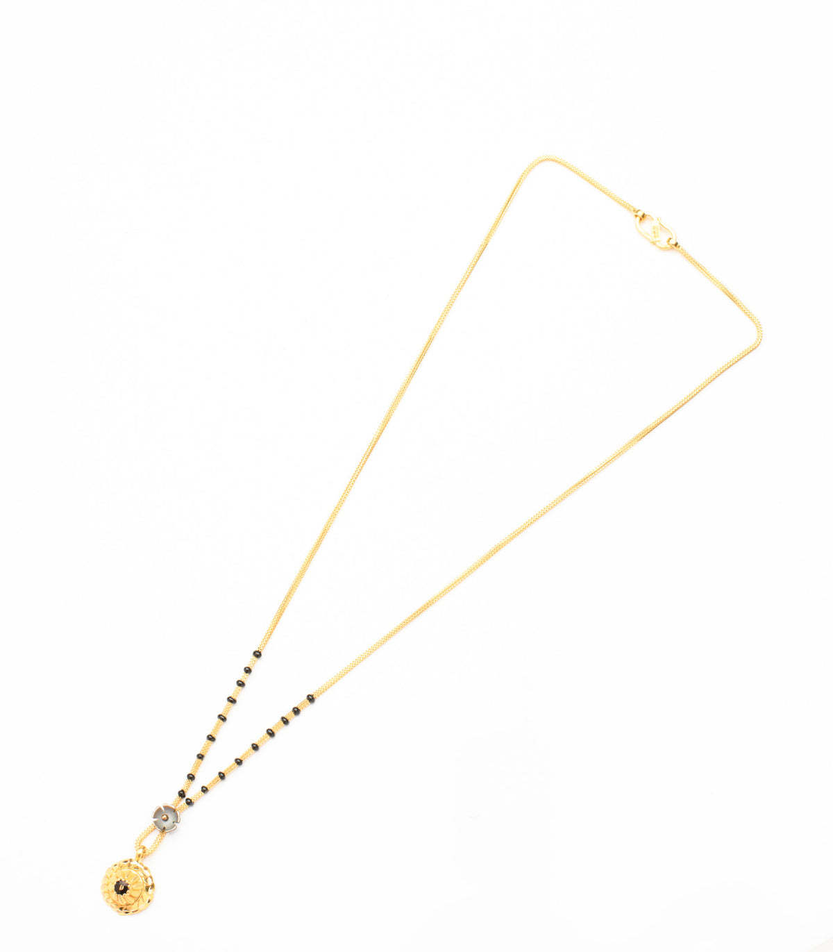 Double flower Mangalsutra