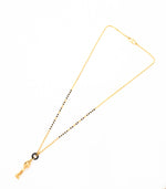 Dangling oval Mangalsutra