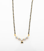 single stud linear Mangalsutra