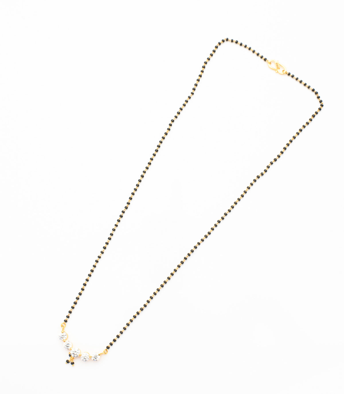 single stud linear Mangalsutra