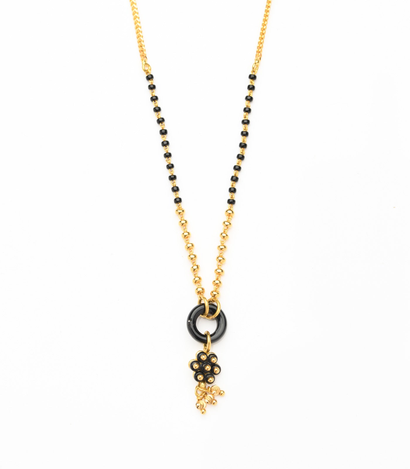 Dangling circle Mangalsutra