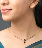 Dangling circle Mangalsutra