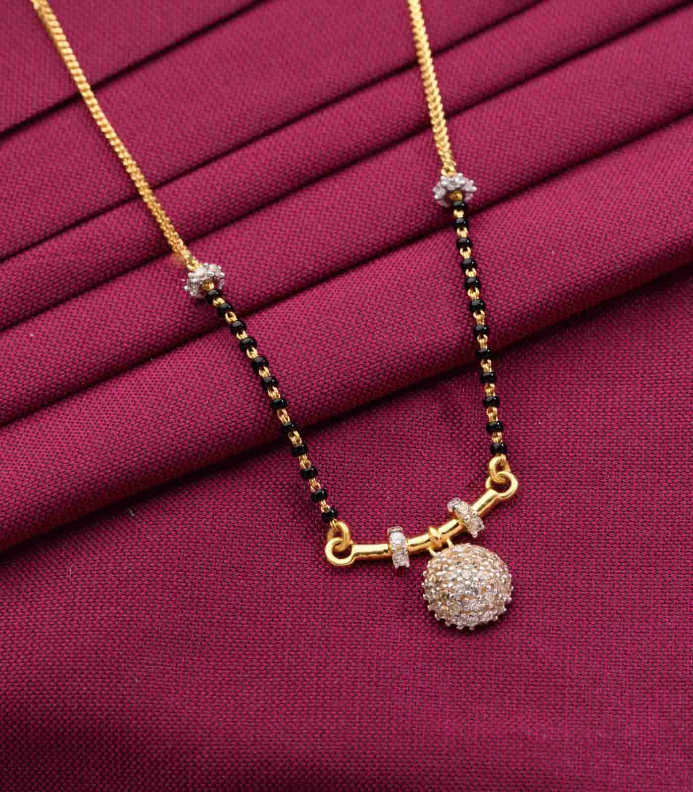 Classic stone Mangalsutra