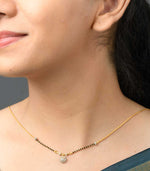 Classic stone Mangalsutra