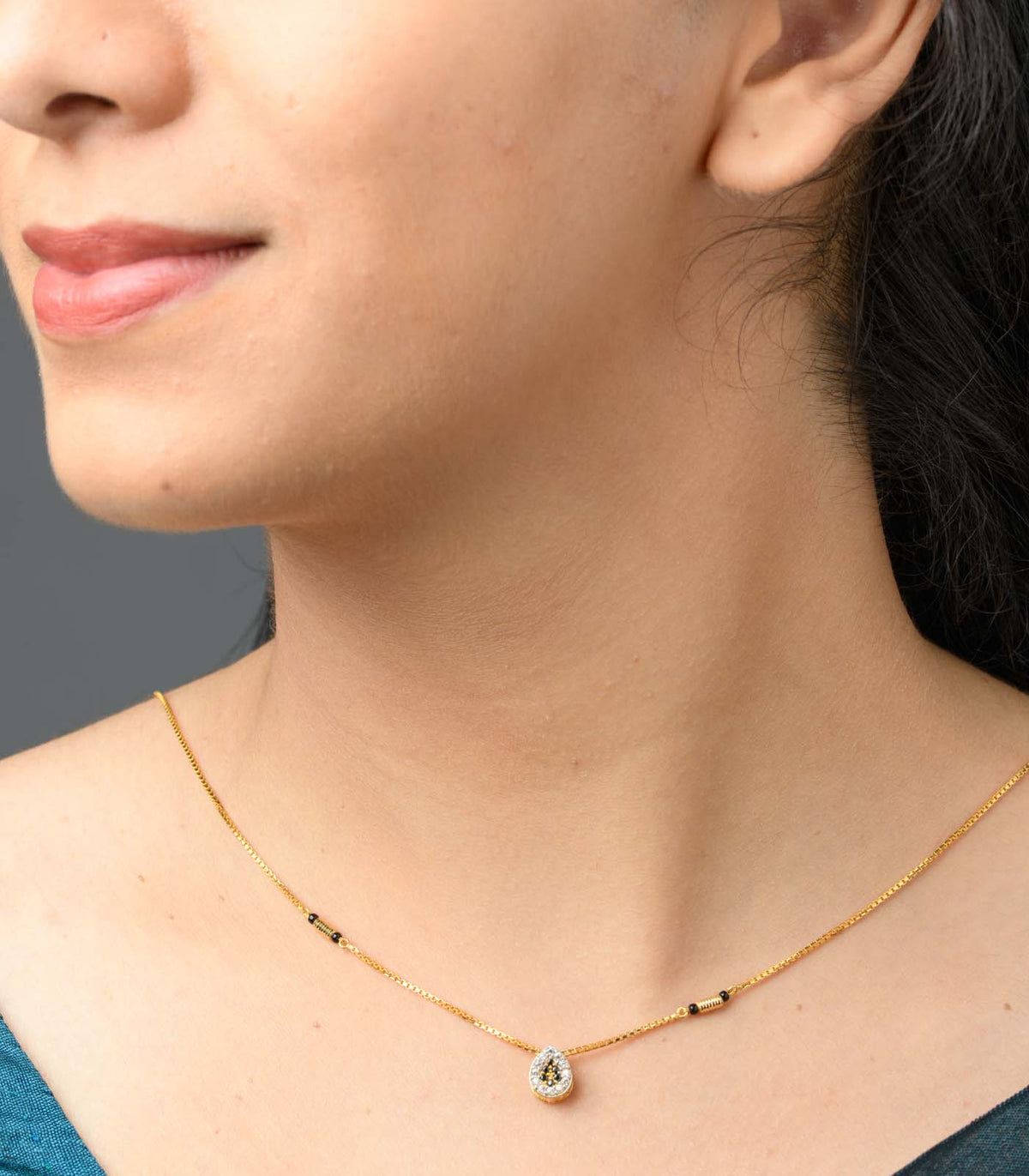 Drop shape Mangalsutra