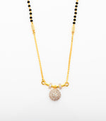 Circle Stone Studded Mangalsutra