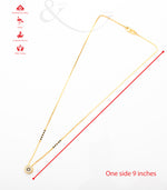 Single stud Mangalsutra