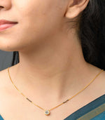 Single stud Mangalsutra