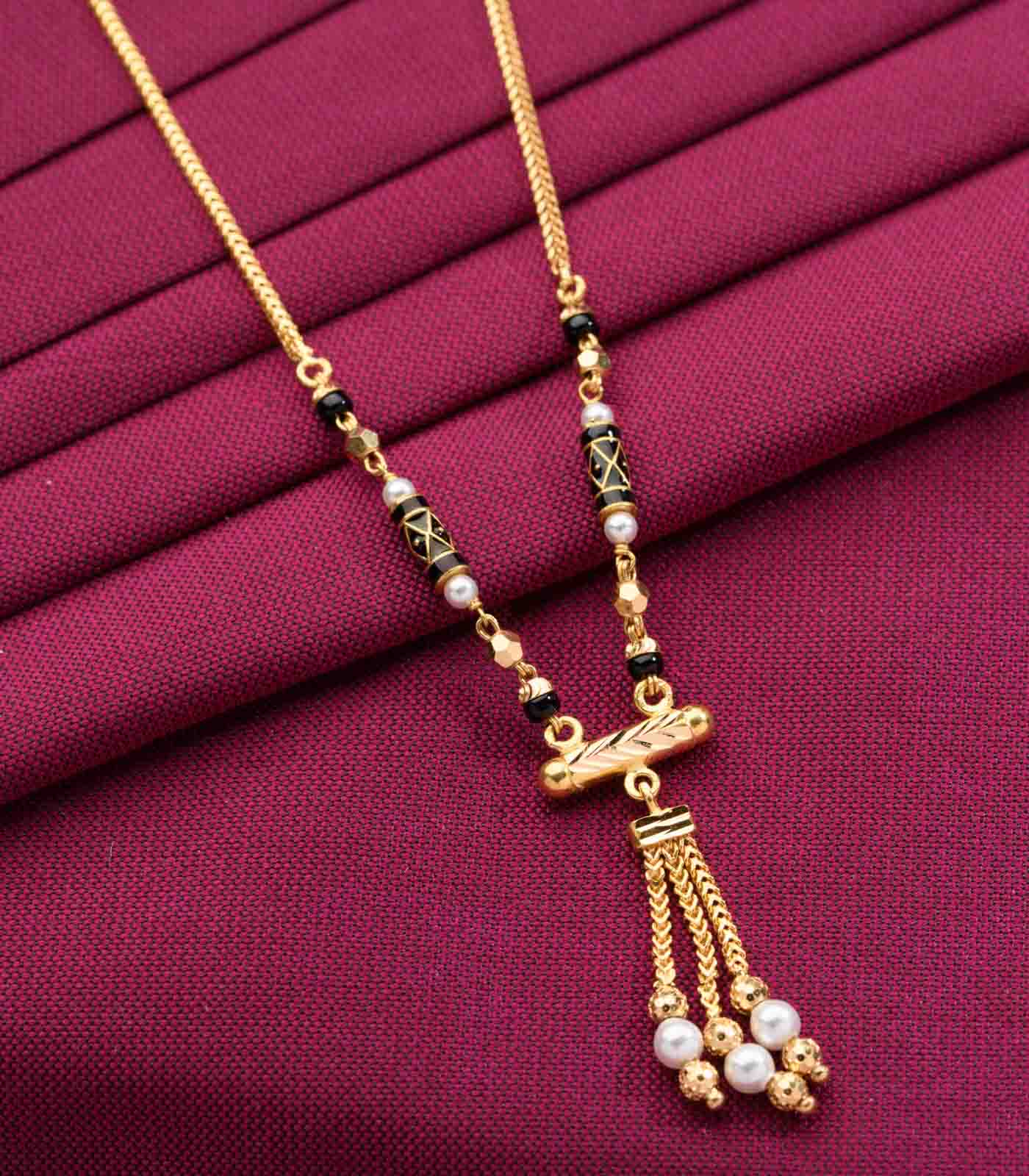 Tassel beads Mangalsutra