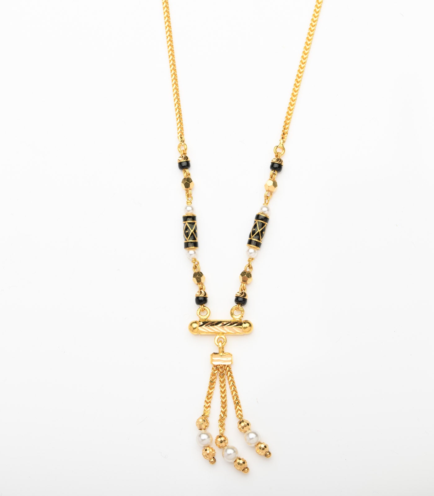 Tassel beads Mangalsutra