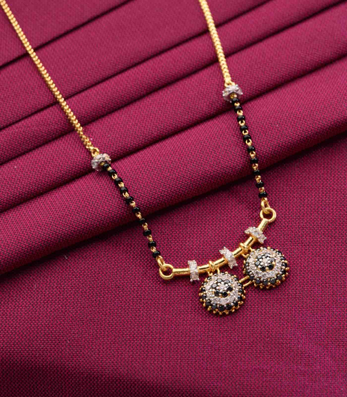 Luminous stone Waati Mangalsutra